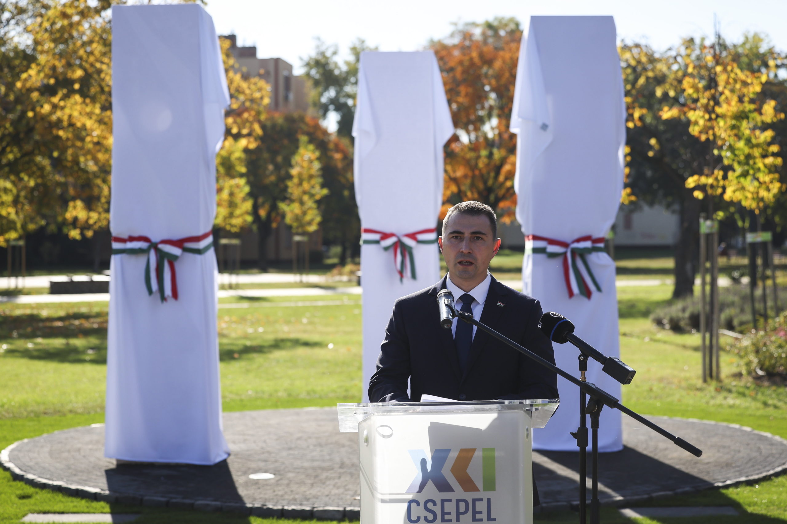 „Az emlékmű felavatásával vált teljessé a csepeli Wittner Mária park”