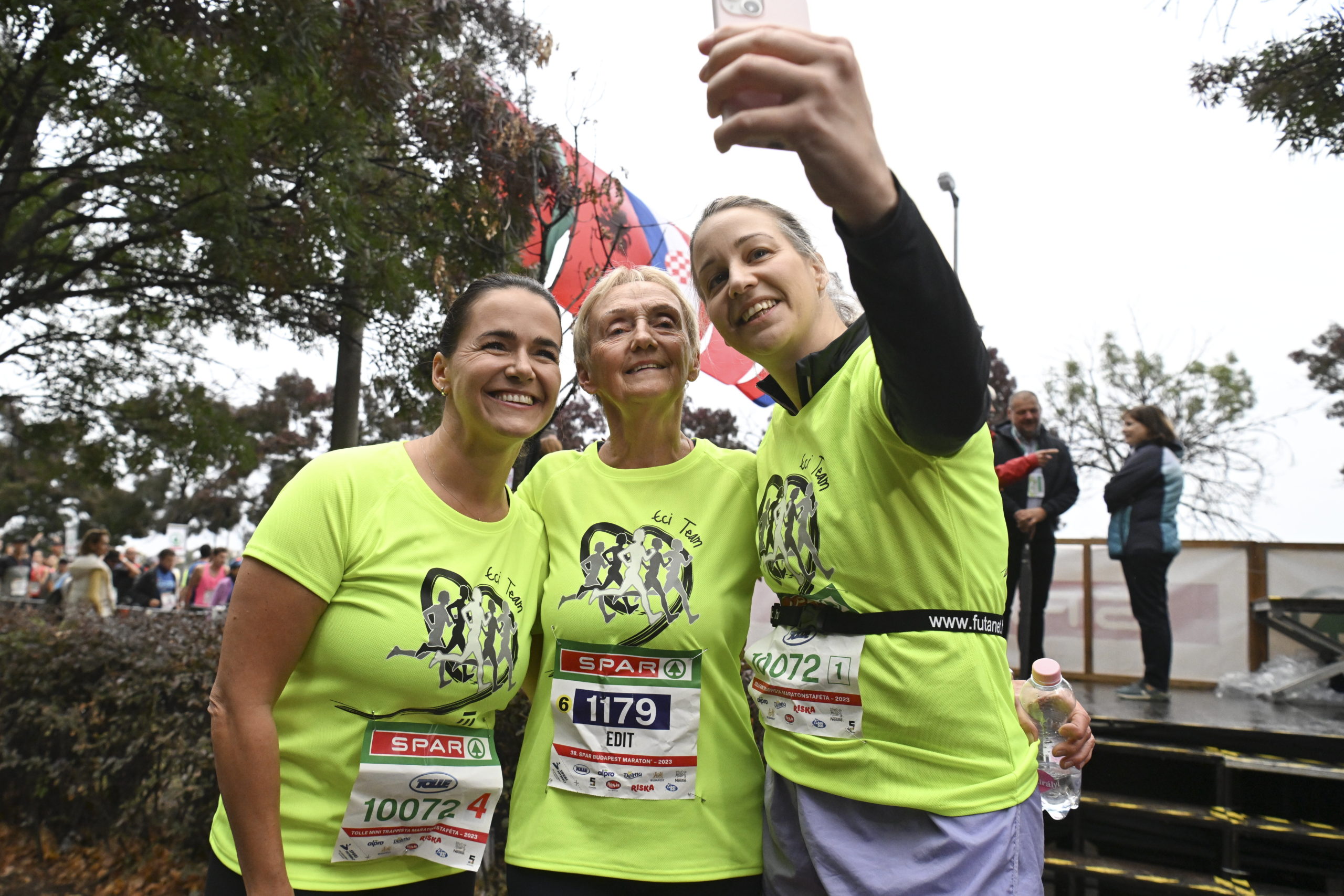 Novák Katalin elindította a Spar Budapest Maratont