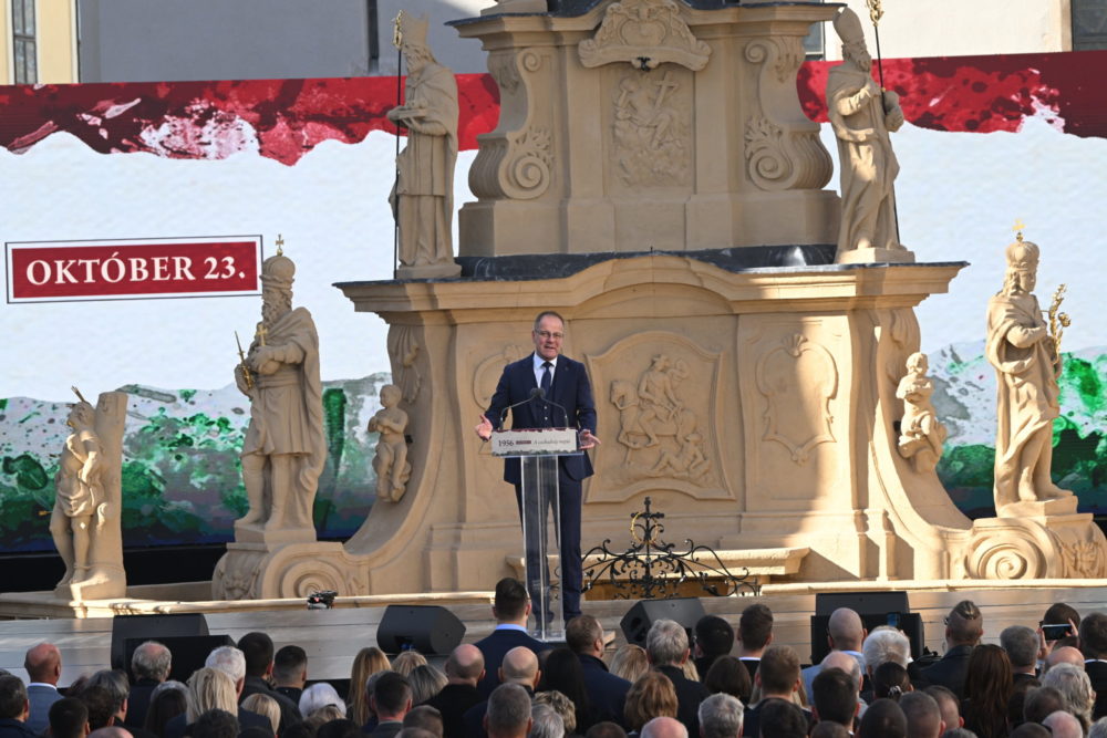 Navracsics Tibor: Veszprémben őrzik Brusznyai Árpád és társai emlékét