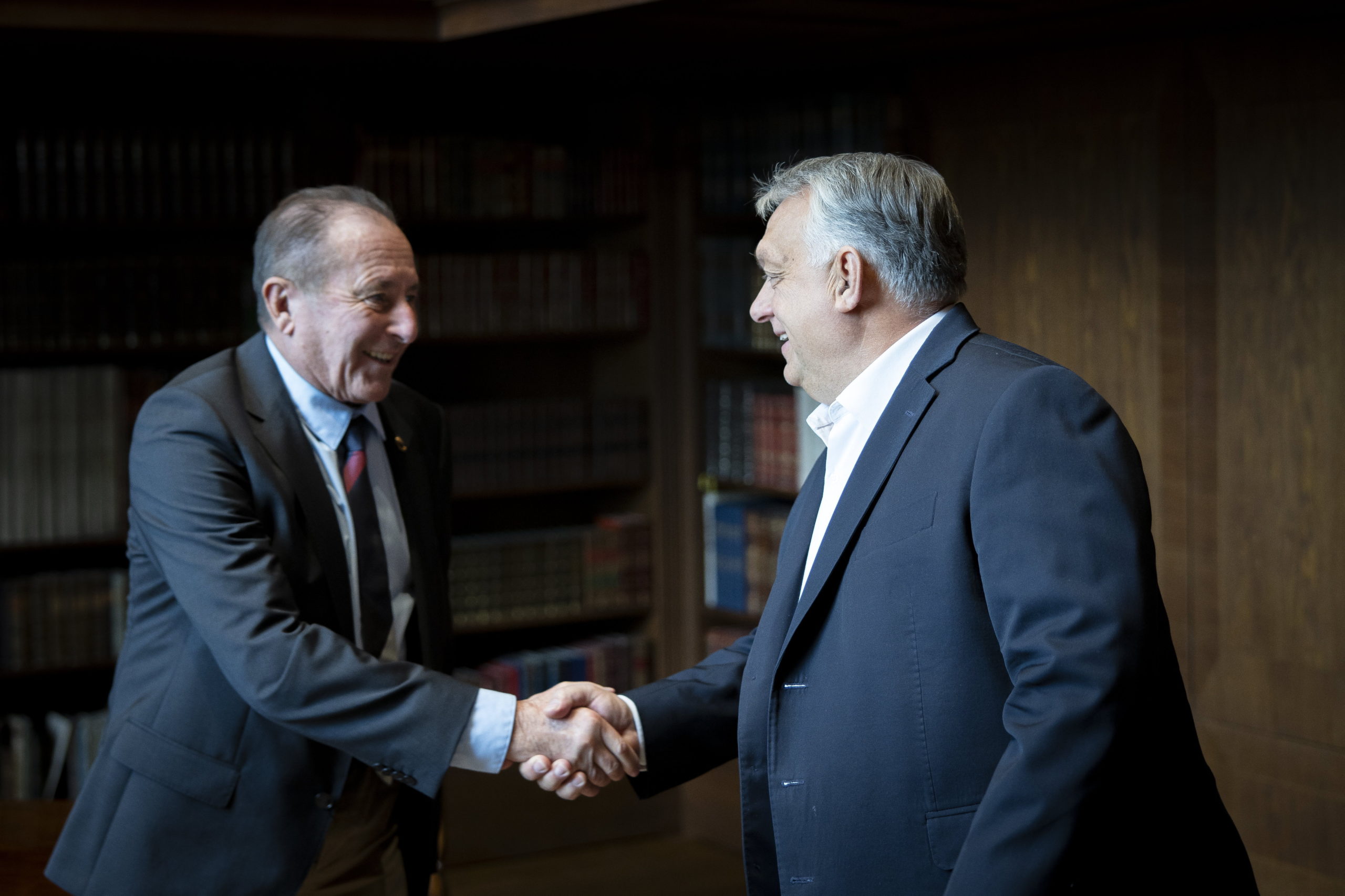 A béke fontosságáról tárgyalt Orbán Viktor a Professzorok Batthyány Köre elnökével