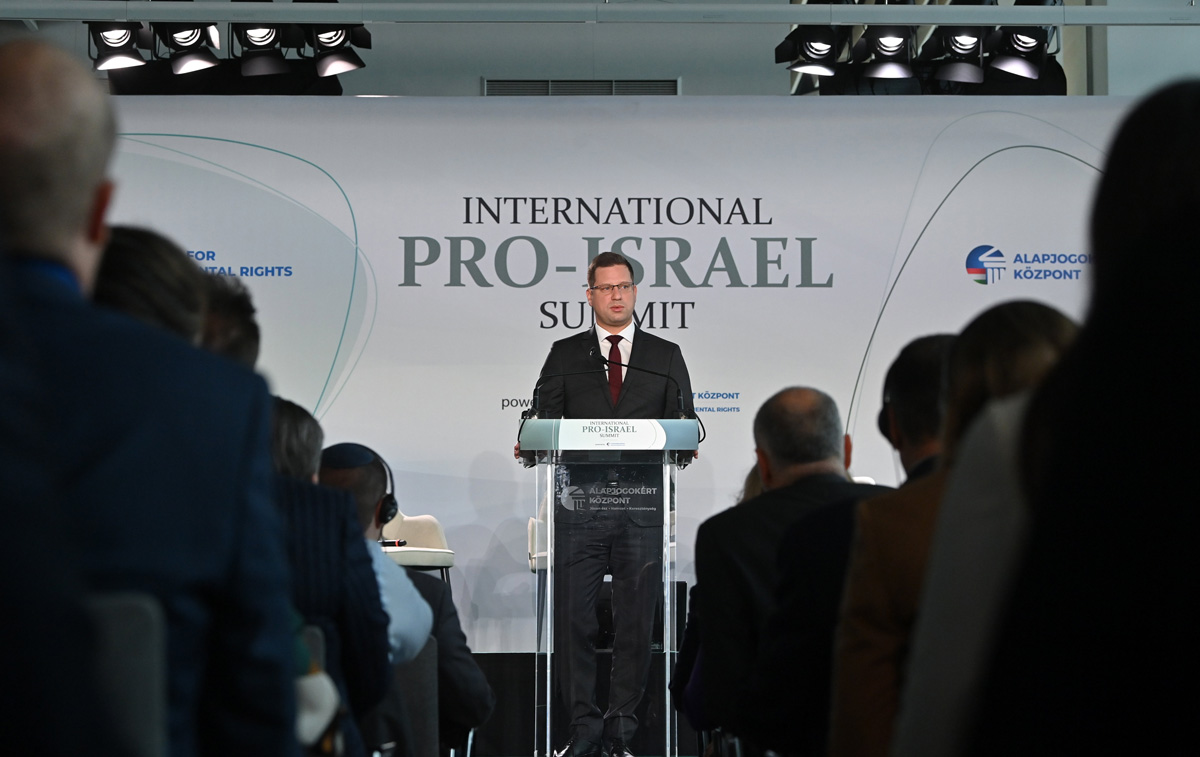 Gulyás Gergely teljes mértékű támogatásról biztosította Izraelt