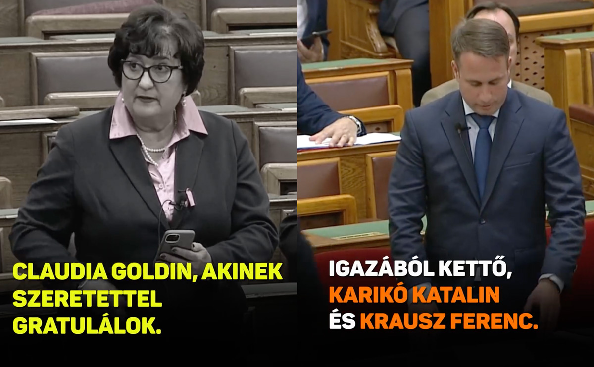 Gurmai Zita külföldi Nobel-díjasnak gratulált, Dömötör Csaba a magyaroknak