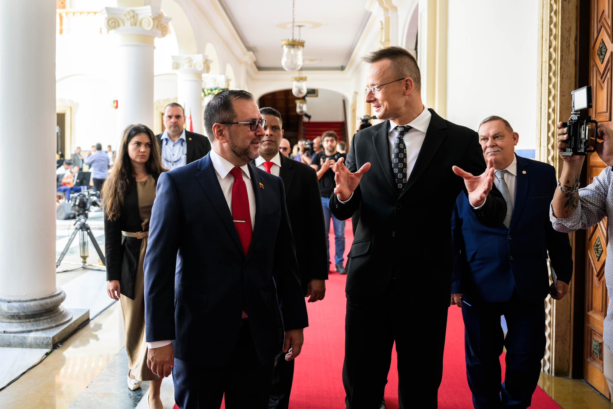 Venezuelai kollégájával találkozott Szijjártó Péter