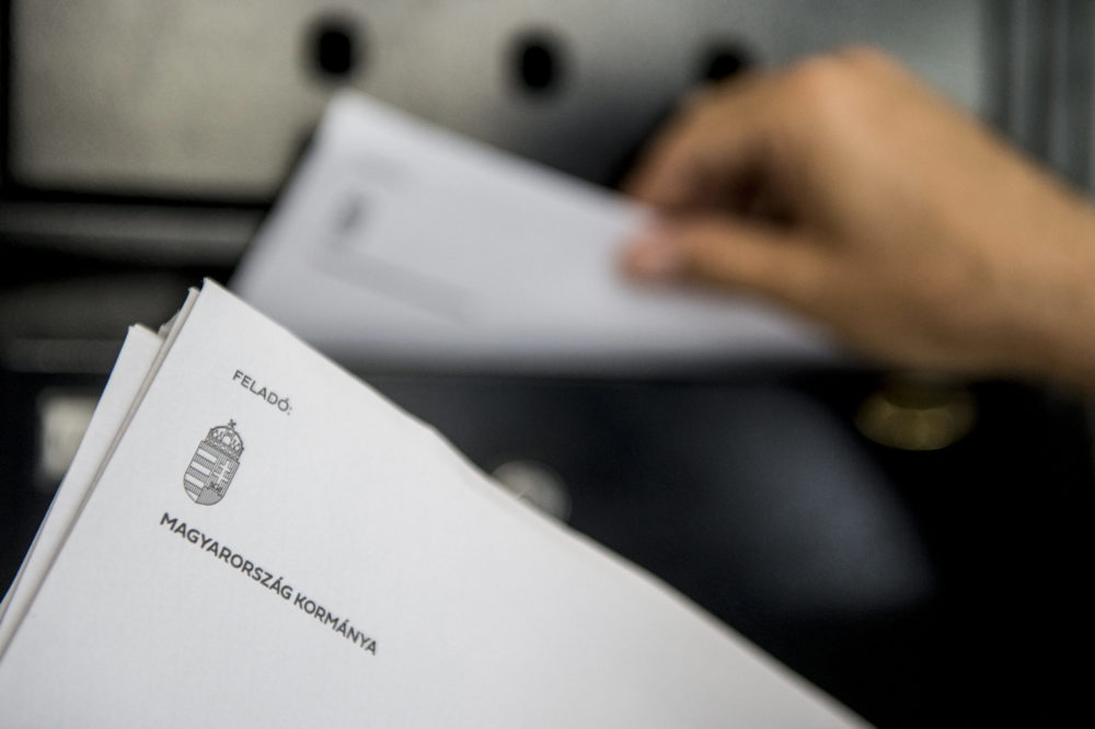 Akadálymentes a nemzeti konzultációs ív kitölthetősége