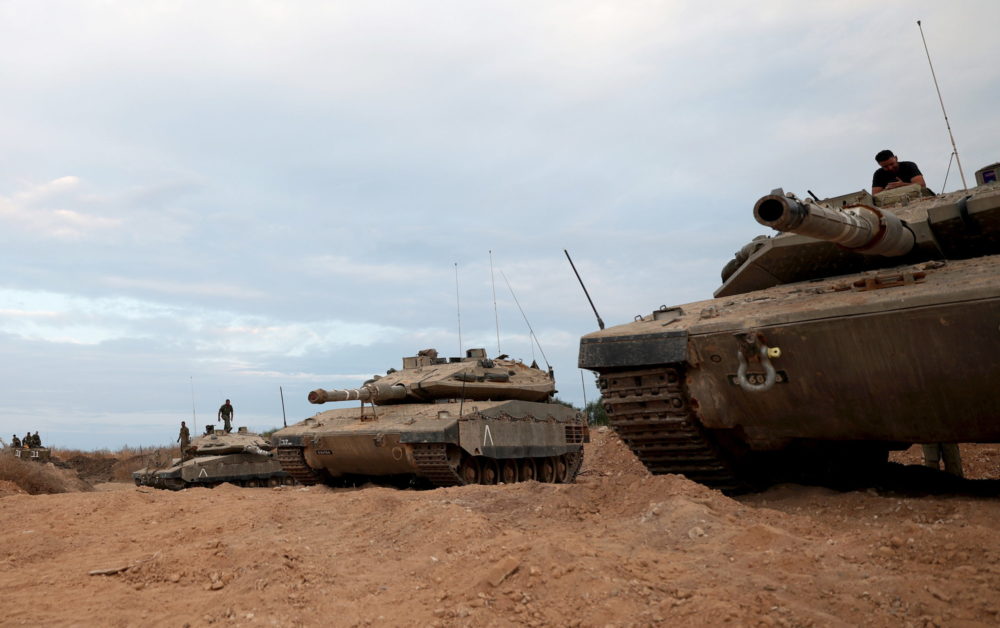 Gáza város kapujában állnak az izraeli egységek