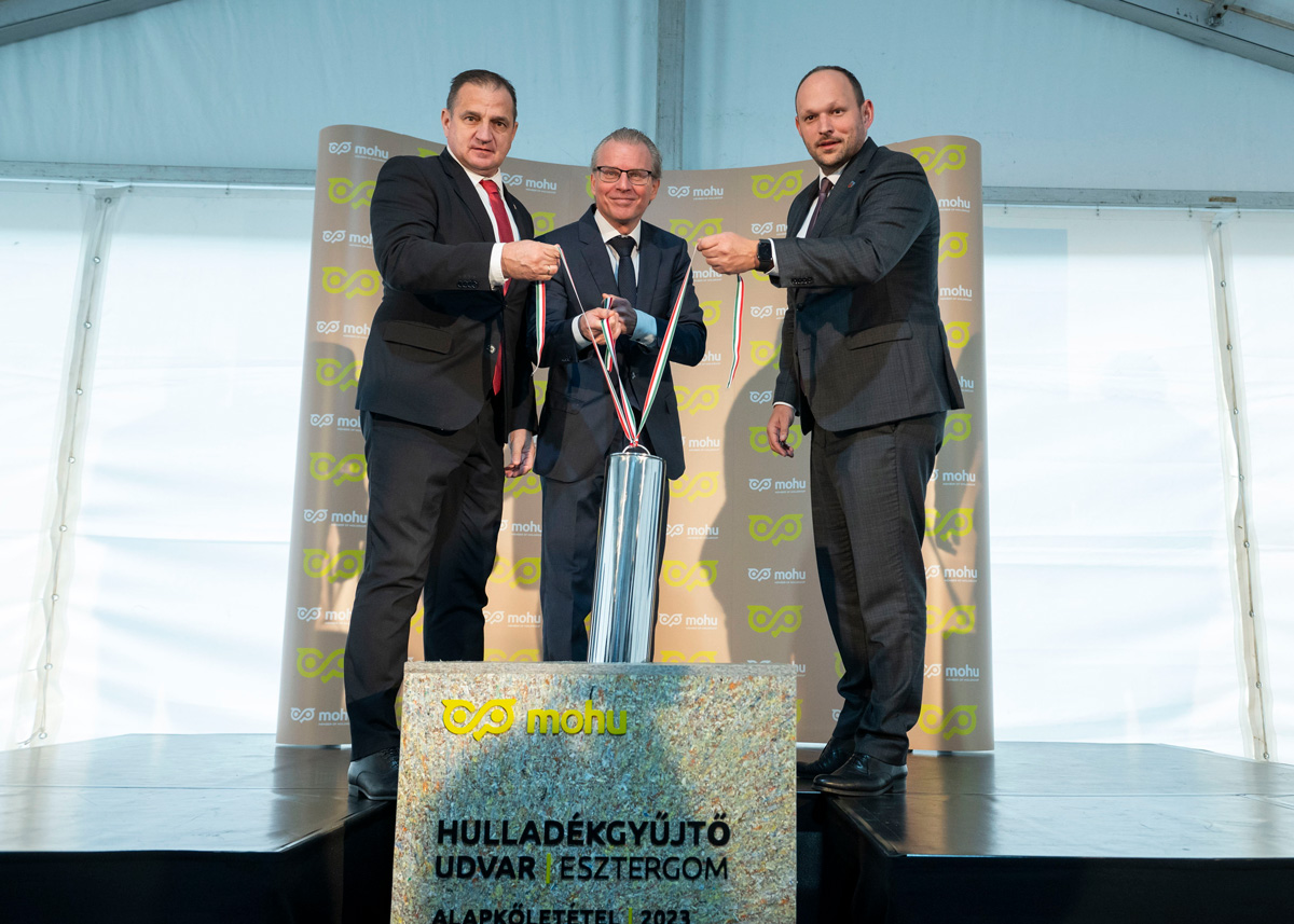 Esztergomban indul a MOHU országos hulladékudvar-építési programja
