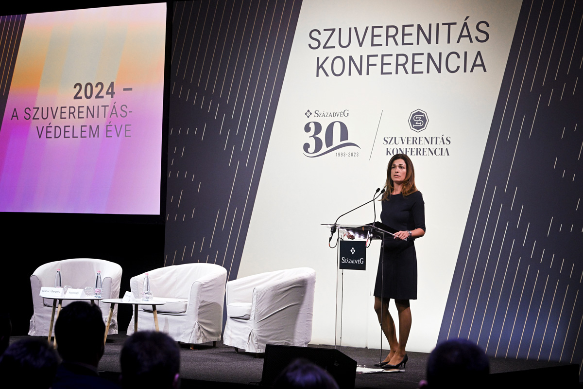 Varga Judit: 2024 a szuverenitásvédelem éve lesz