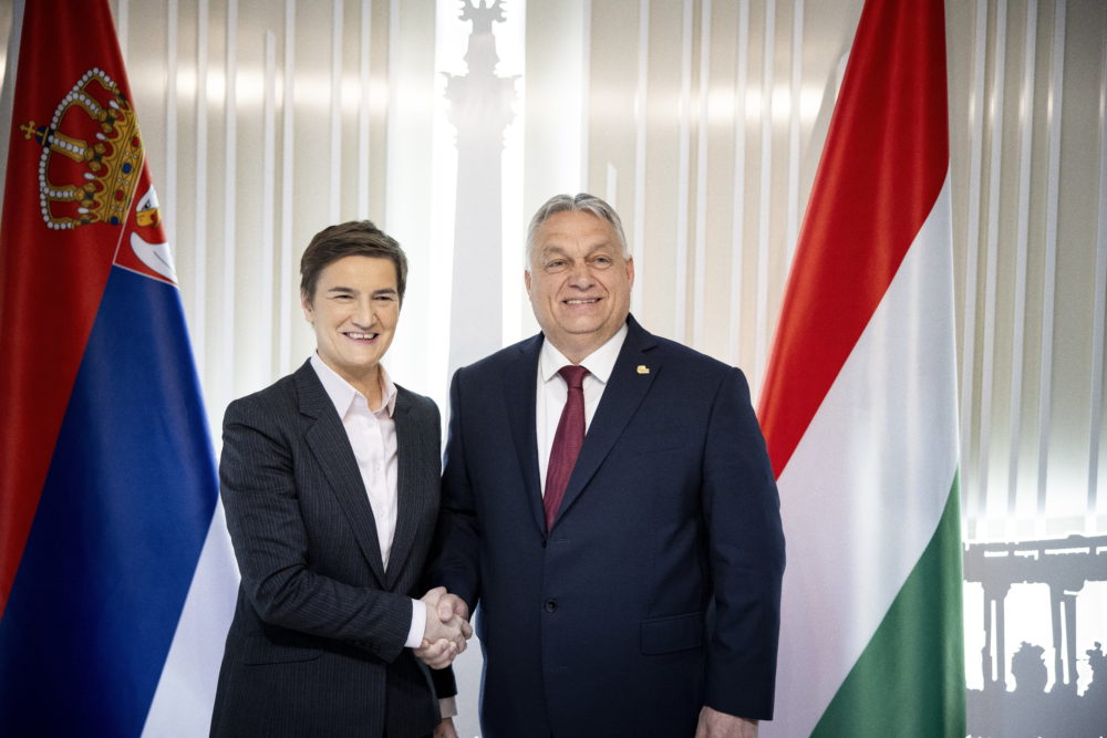 Orbán Viktor a szerb miniszterelnökkel tárgyalt