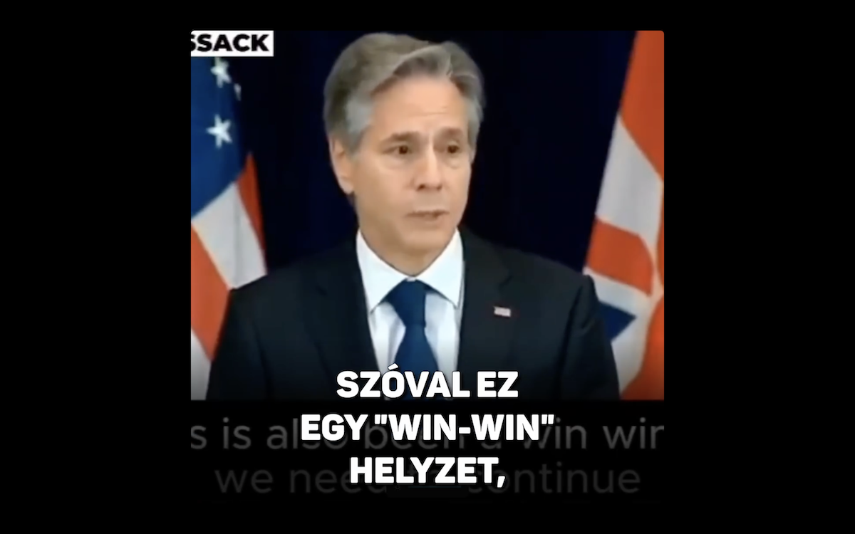 Bicskanyitogató nyilatkozatot tett az amerikai külügyminiszter a háborúról