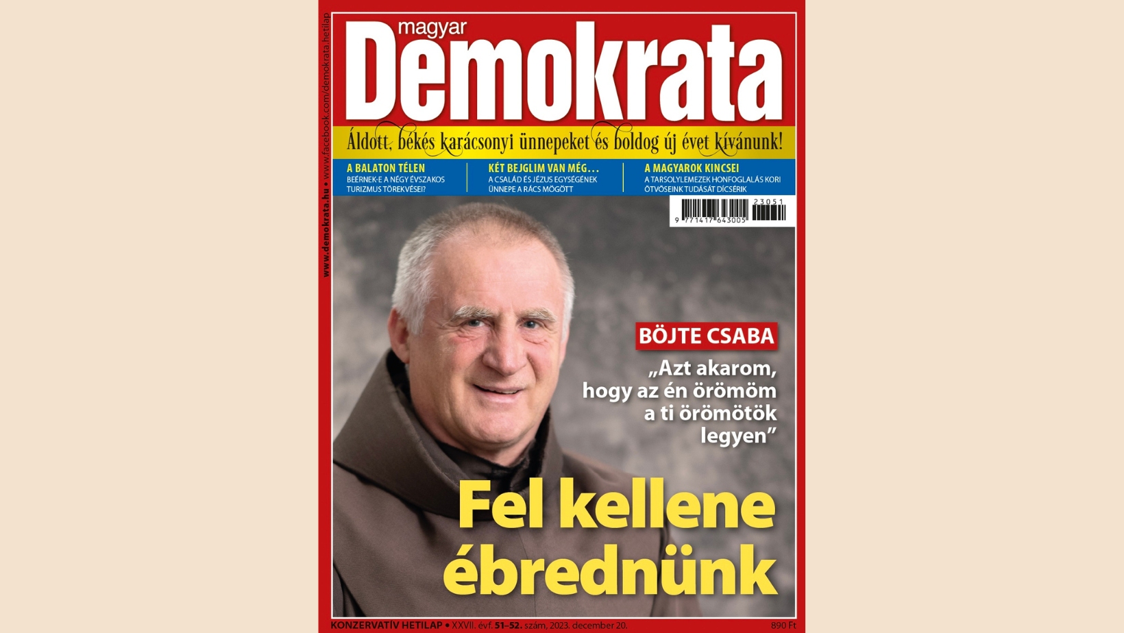 Fel kellene ébrednünk