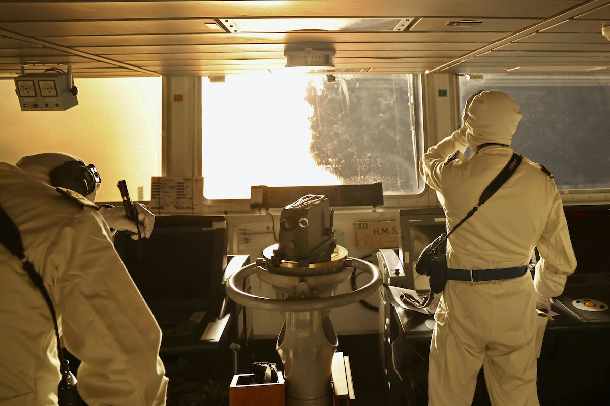 Támadó drónt lőtt le a Vörös-tengeren egy brit hadihajó