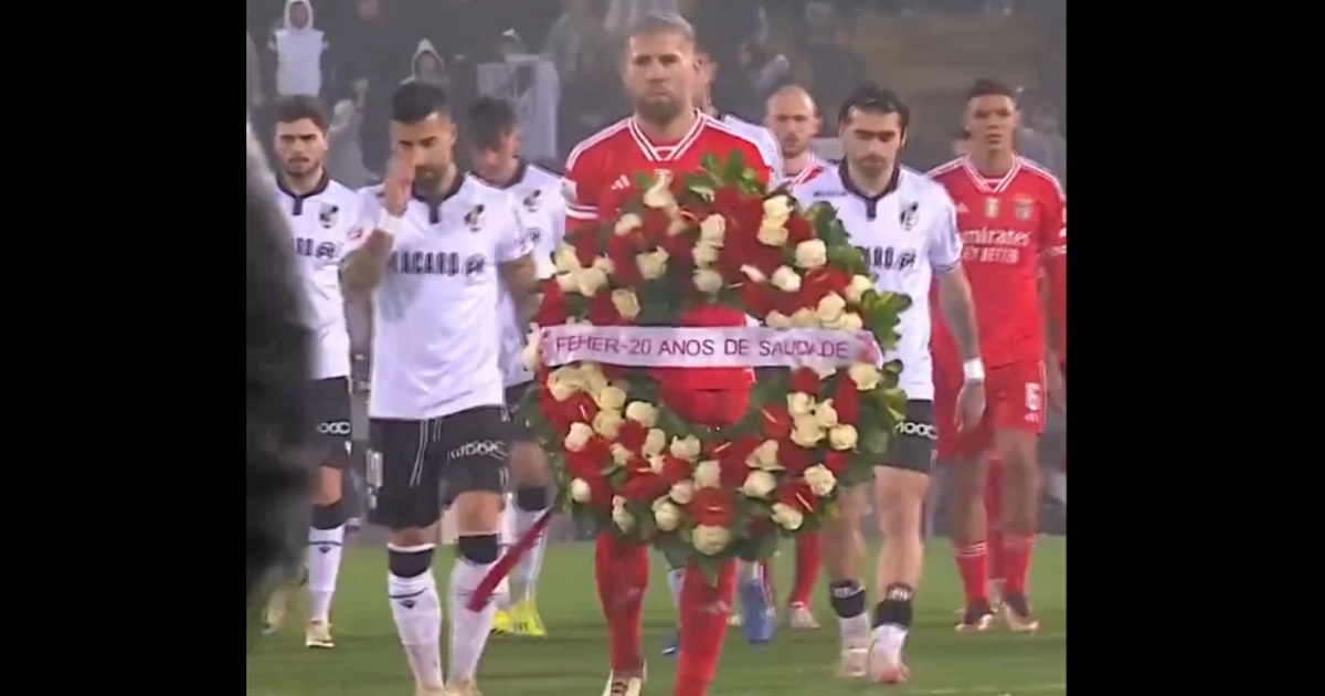 Megható módon emlékeztek meg a Guimaraes és a Benfica játékosai Fehér Miklósról