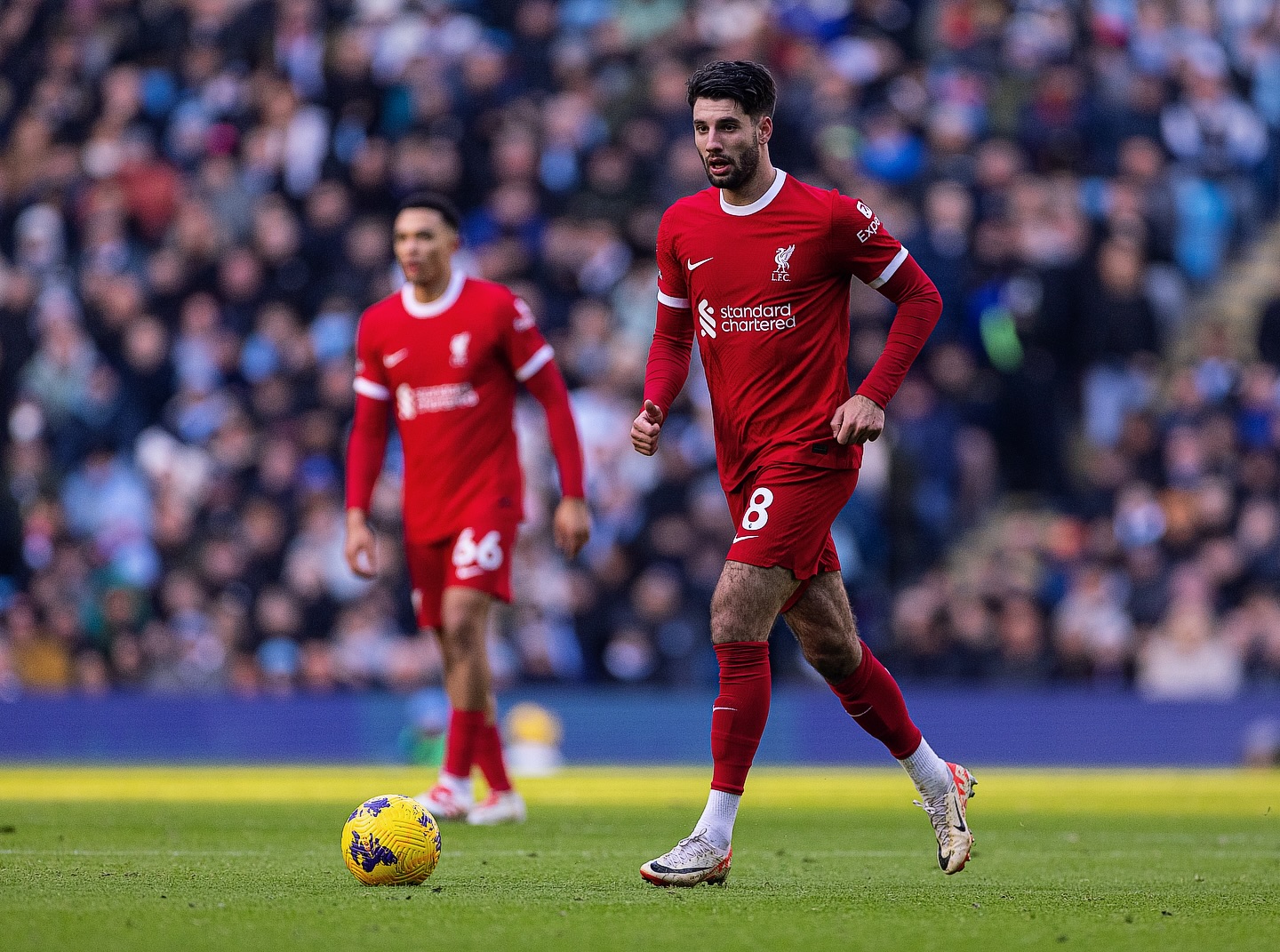 Szoboszlai Dominik ismét a combját fájlalja