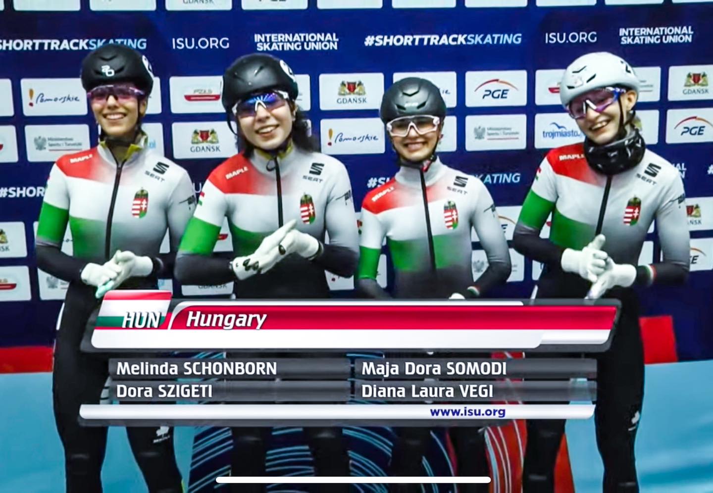 Világbajnok a magyar női váltó