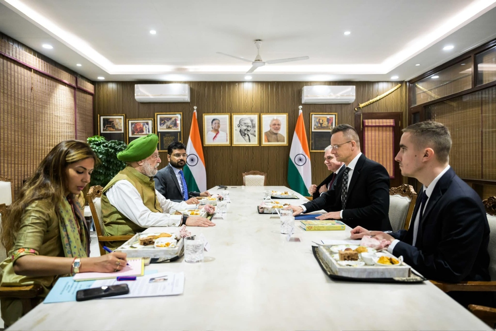 Szijjártó Péter: Magyarország elemi érdeke együttműködni Indiával