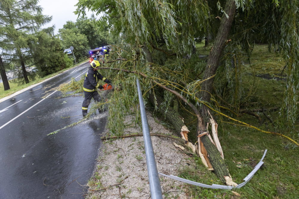 Sok dolga van a szél miatt a tűzoltóknak