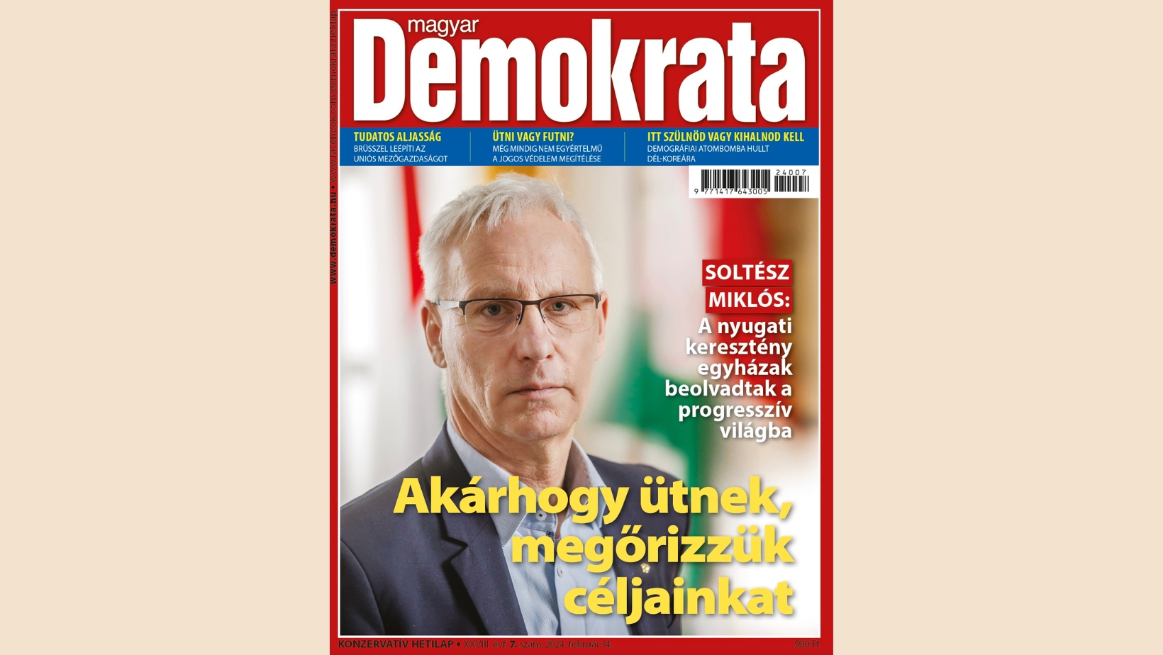 Akárhogy ütnek, megőrizzük céljainkat