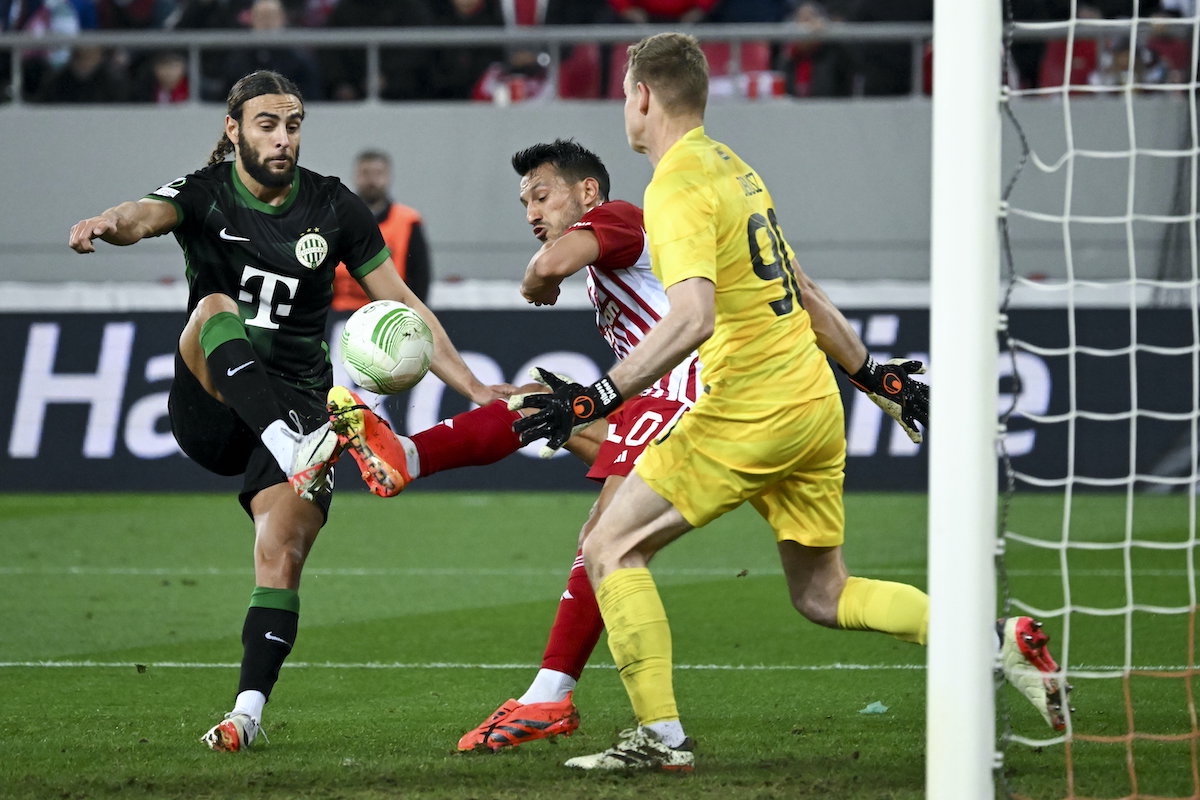 Csak lesgólt szerzett, minimális hátrányból várja a visszavágót a Fradi