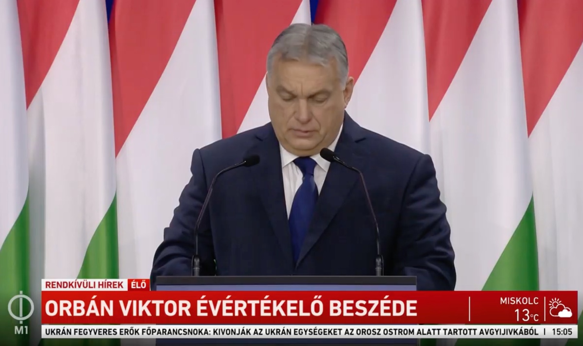 Kiderült, mikor tart évértékelő beszédet Orbán Viktor