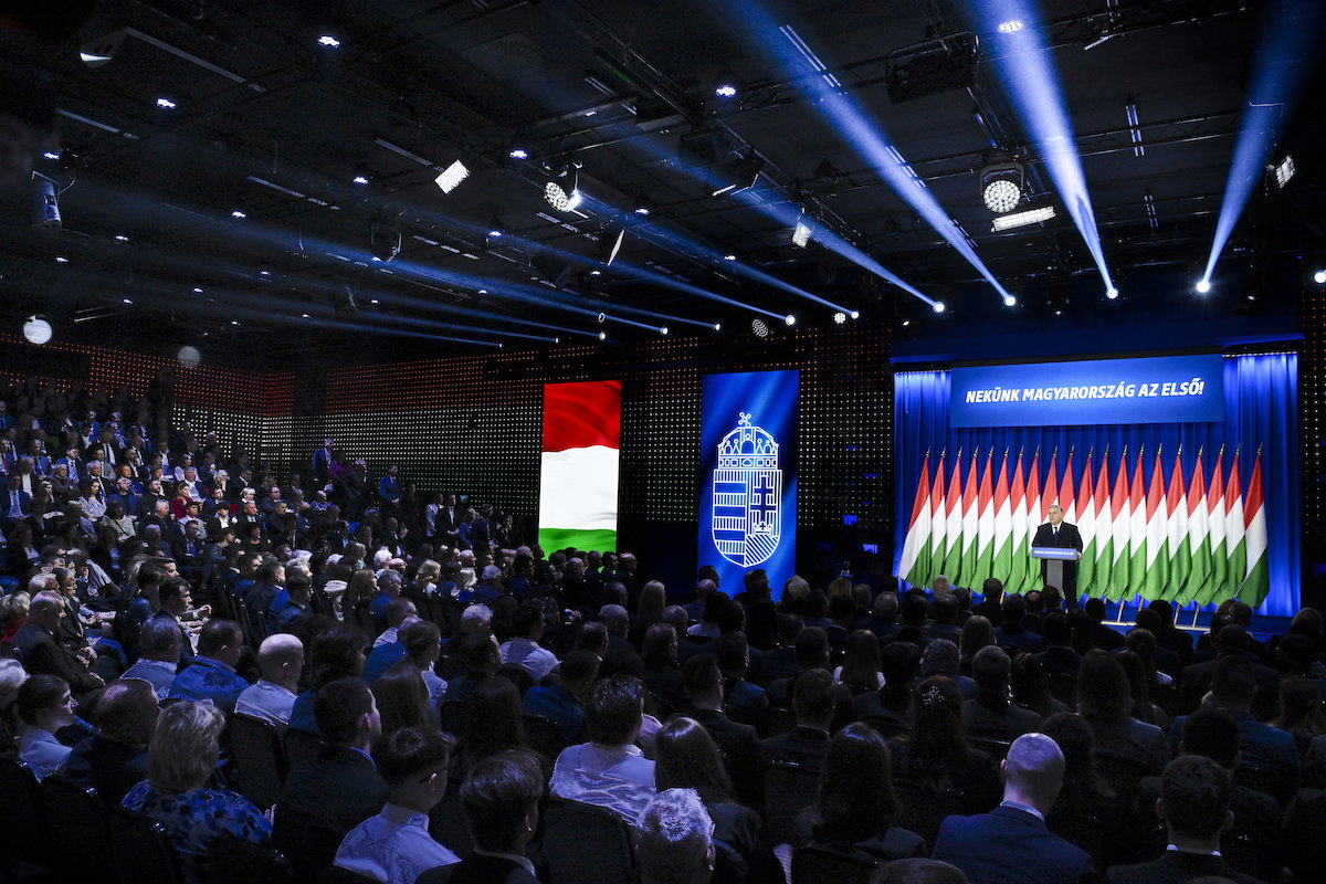 Orbán Viktor a választási szuperévről is beszélt évértékelőjében