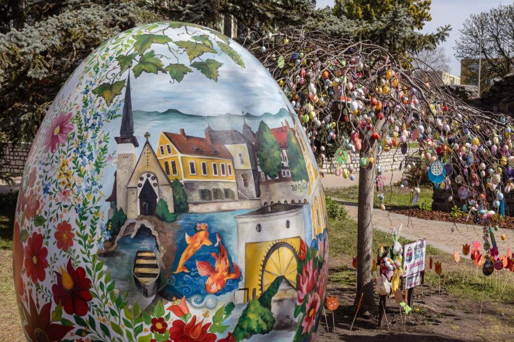 Húsvéti tojáspark Tapolcán