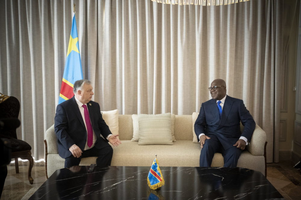 Orbán Viktor a kongói elnökkel tárgyalt