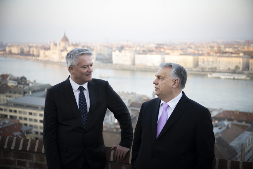 Az OECD főtitkárával tárgyalt Orbán Viktor
