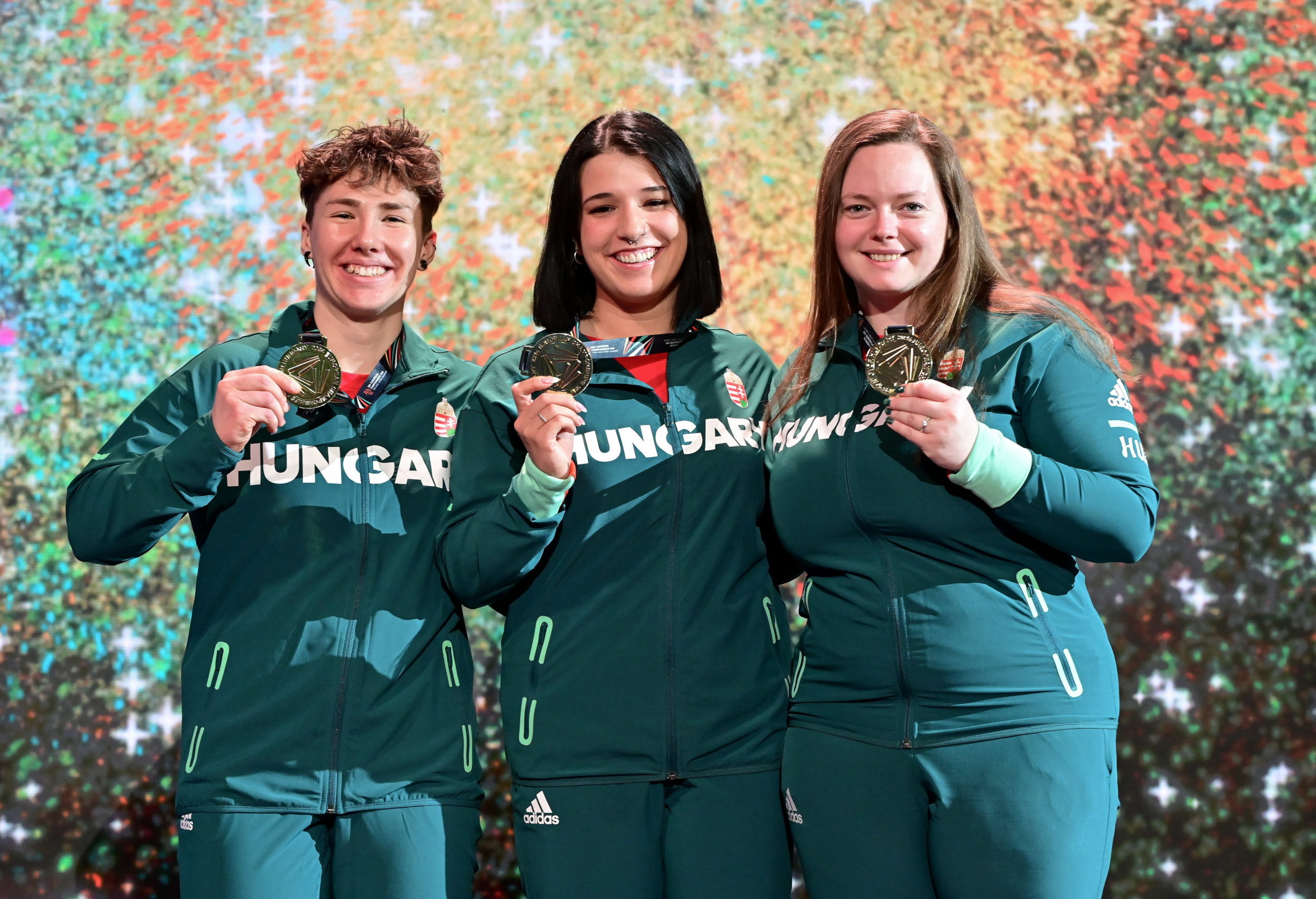 Aranyérmet nyert a magyar női pisztolyos csapat