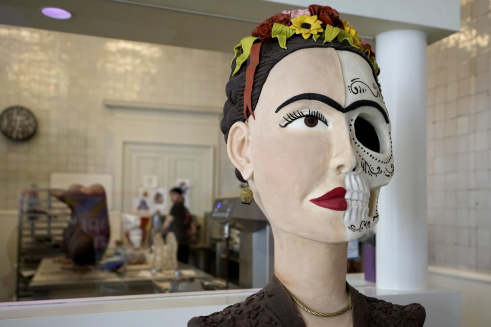 Csokoládé figura Belgiumban