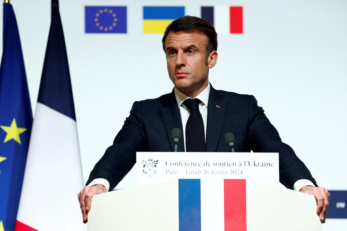 Macron: Ha Oroszország győz, Európa hitelessége nullára csökken