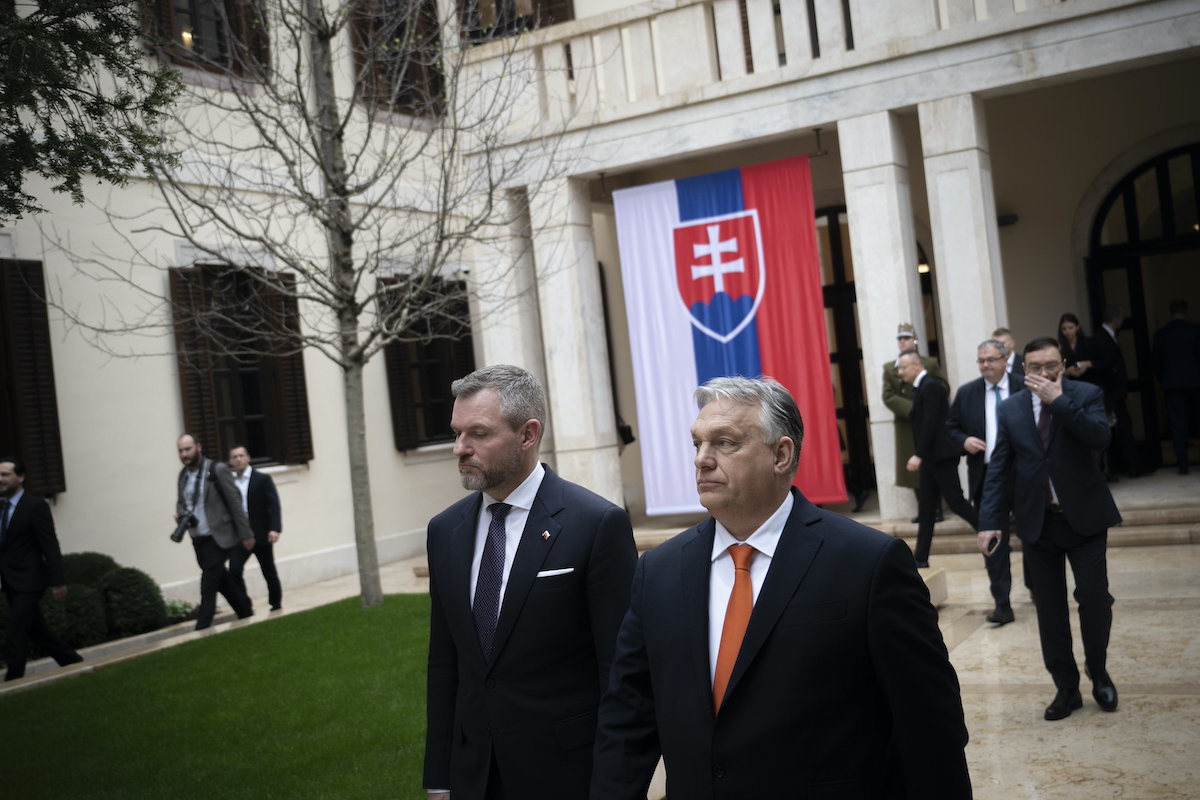 Orbán Viktor: Magyarország és Szlovákia is a béke hangján beszél