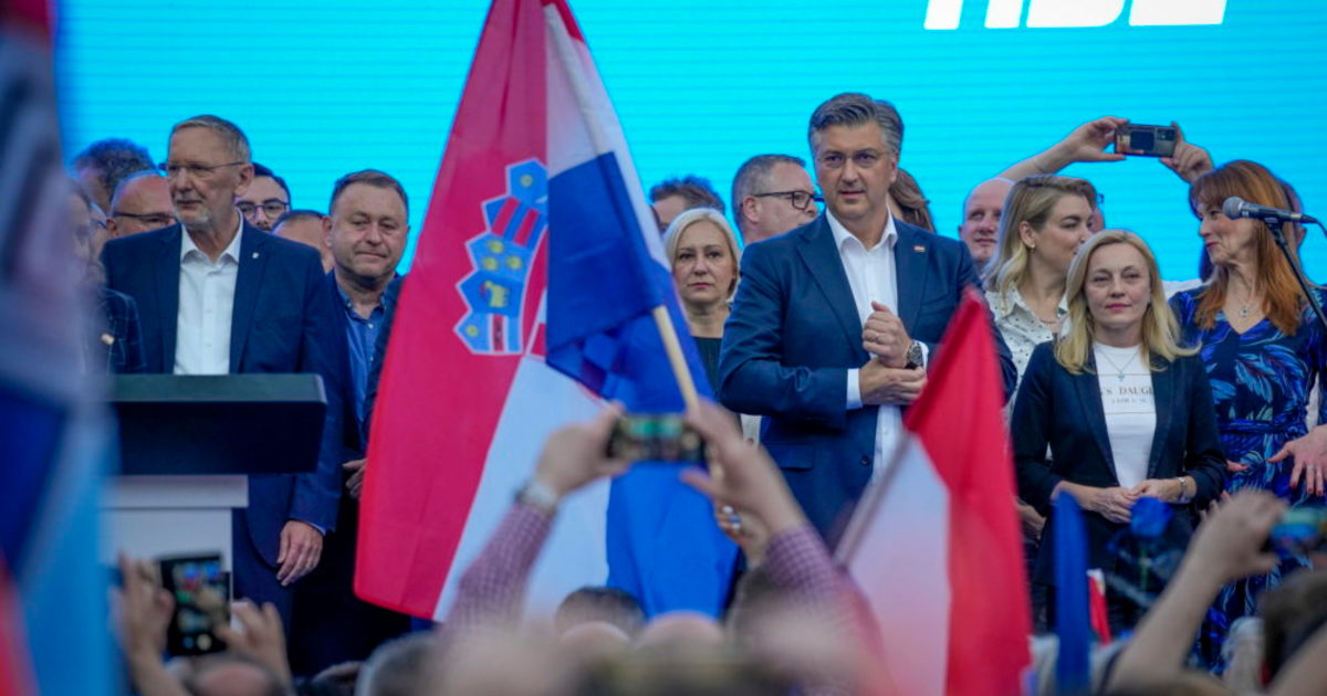 A jobboldali kormányzó párt nyert a hivatalos részeredmények szerint Horvátországban