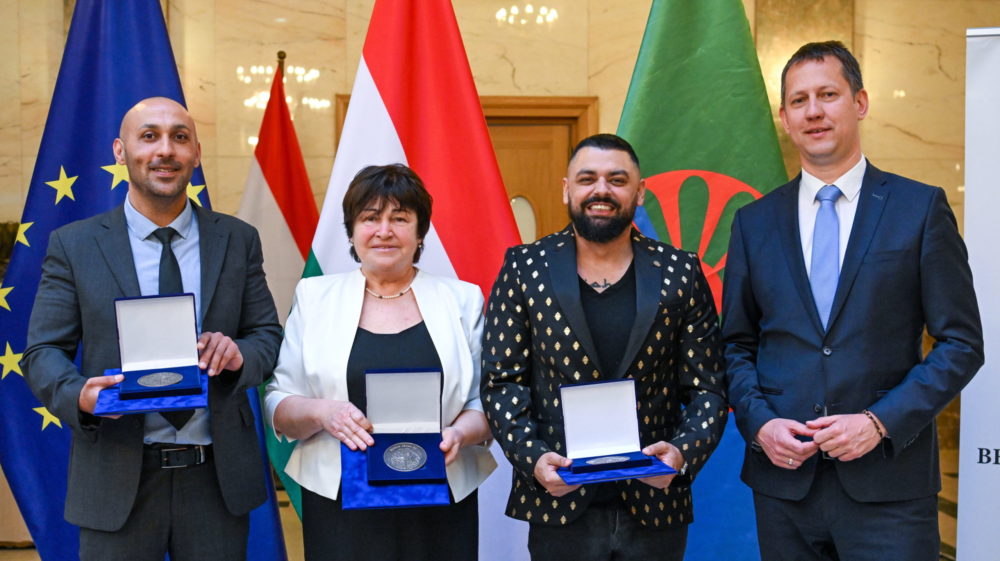 A nemzetközi roma nap alkalmából átadták a Balázs János-díjat