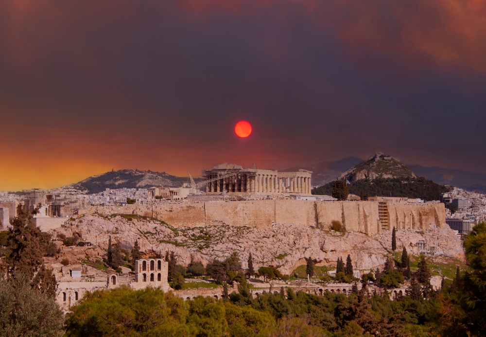 Sivatagi por és szokatlan meleg sújtja Görögországot