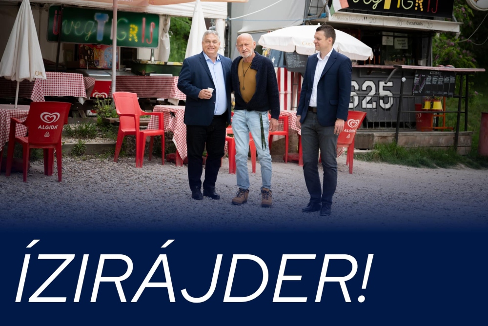 „Ízirájder!” – Reviczky Gáborral posztolt közös fotót Orbán Viktor