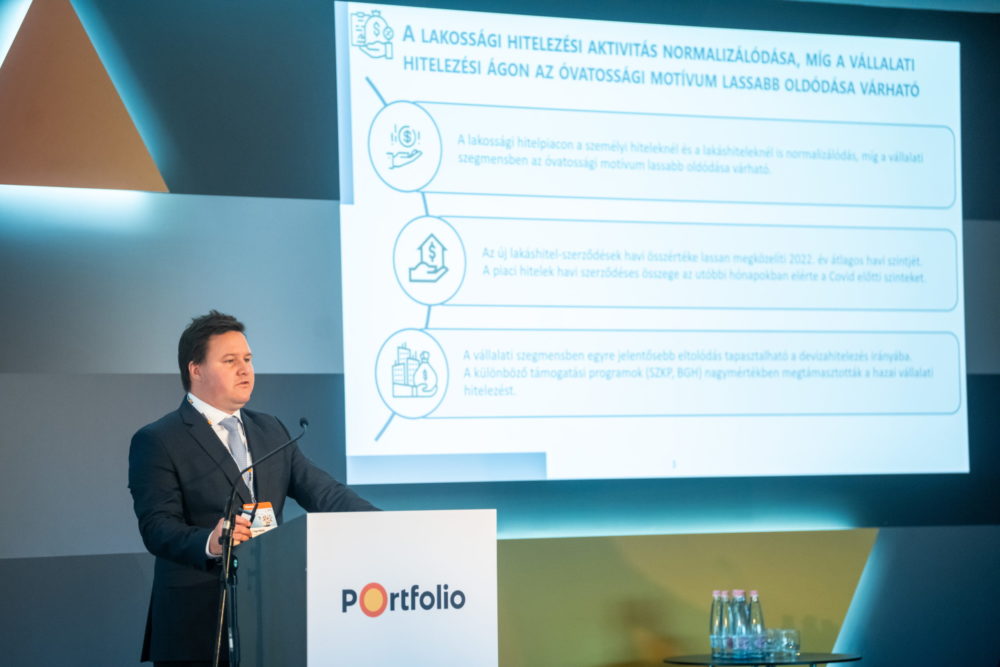 Lóga Máté: A hitelprogramok megakadályozták a vállalati hitelezés teljes visszaesését