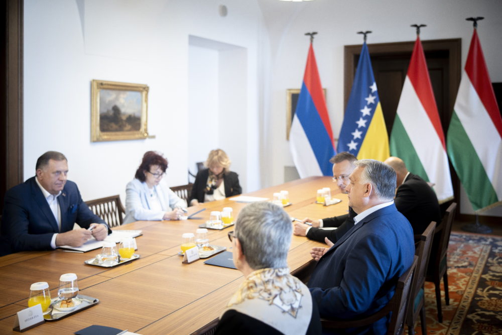 Orbán Viktor: Magyarország a Balkán békés fejlődésében érdekelt