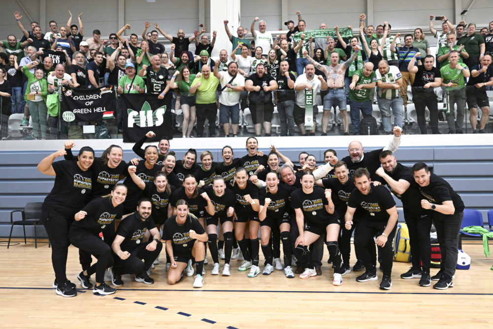 Papírforma győzelemmel bajnok a Ferencváros női kézicsapata