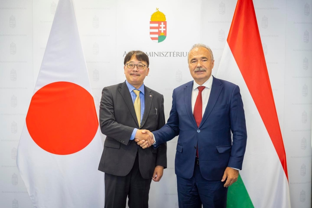 Agrárminisztérium: Japán hazánk kiemelt mezőgazdasági partnere