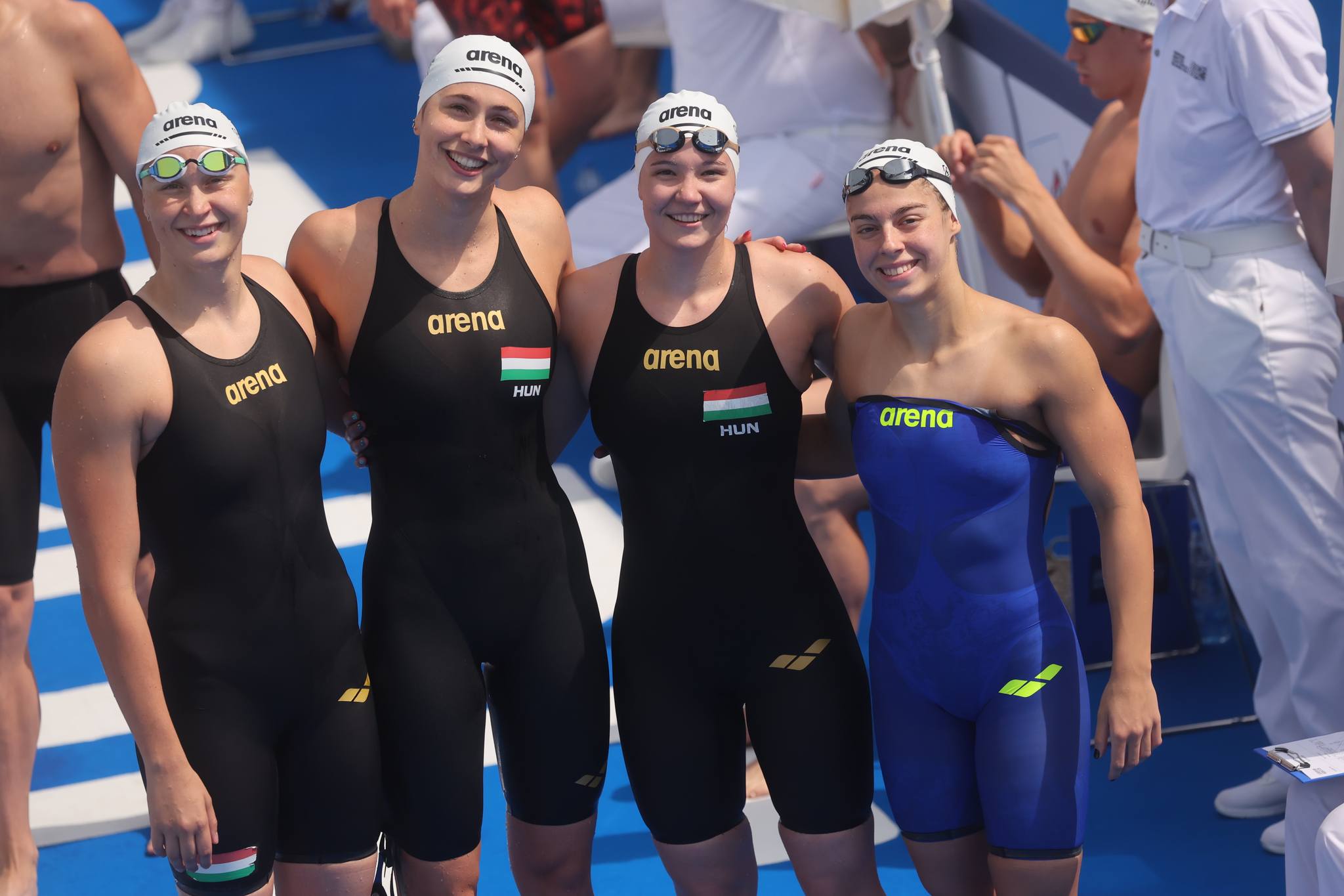 Országos csúccsal ezüstérmes a 4x100 méteres női vegyesváltó