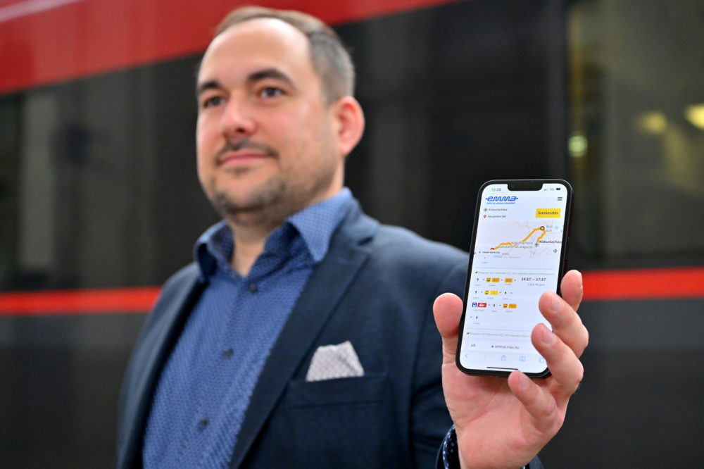 Elindult a MÁV-Volán-csoport EMMA elnevezésű egységes utazástervezője