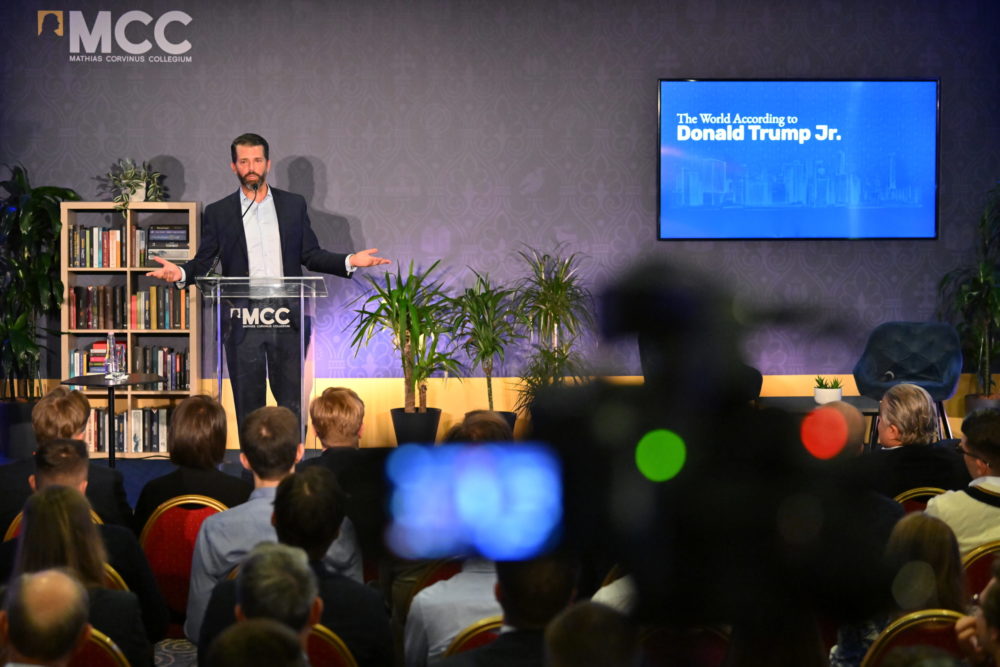 Magyarországot és Orbán Viktort is méltatta ifjabb Donald Trump