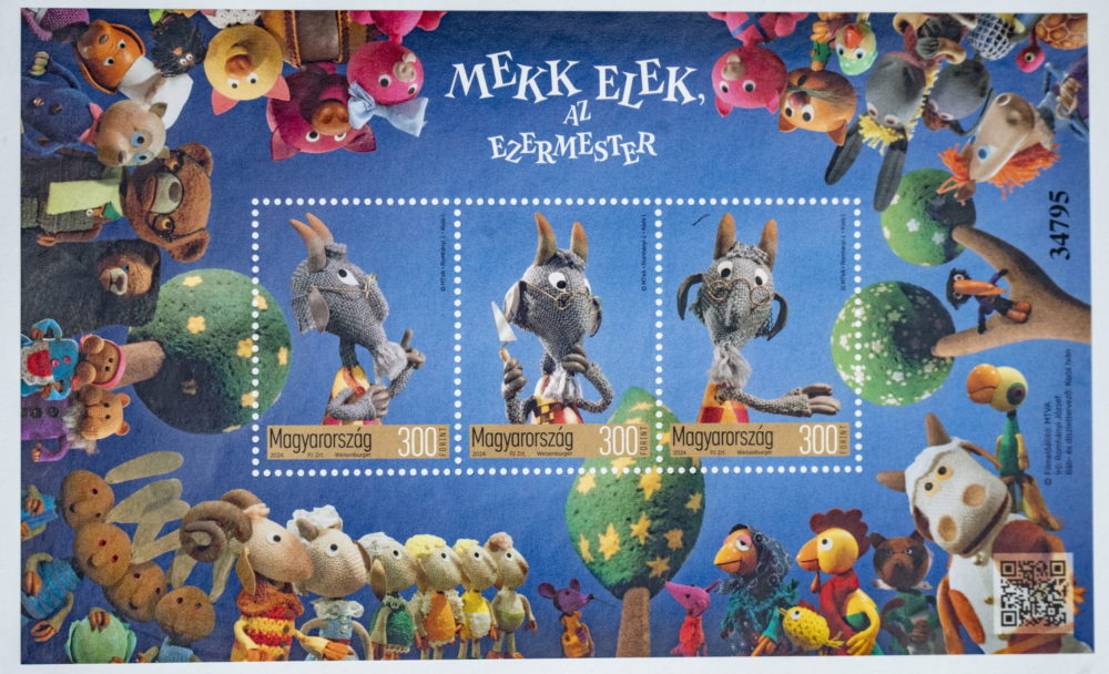 Mekk Eleket ábrázoló bélyegblokkot bocsátott ki a Magyar Posta