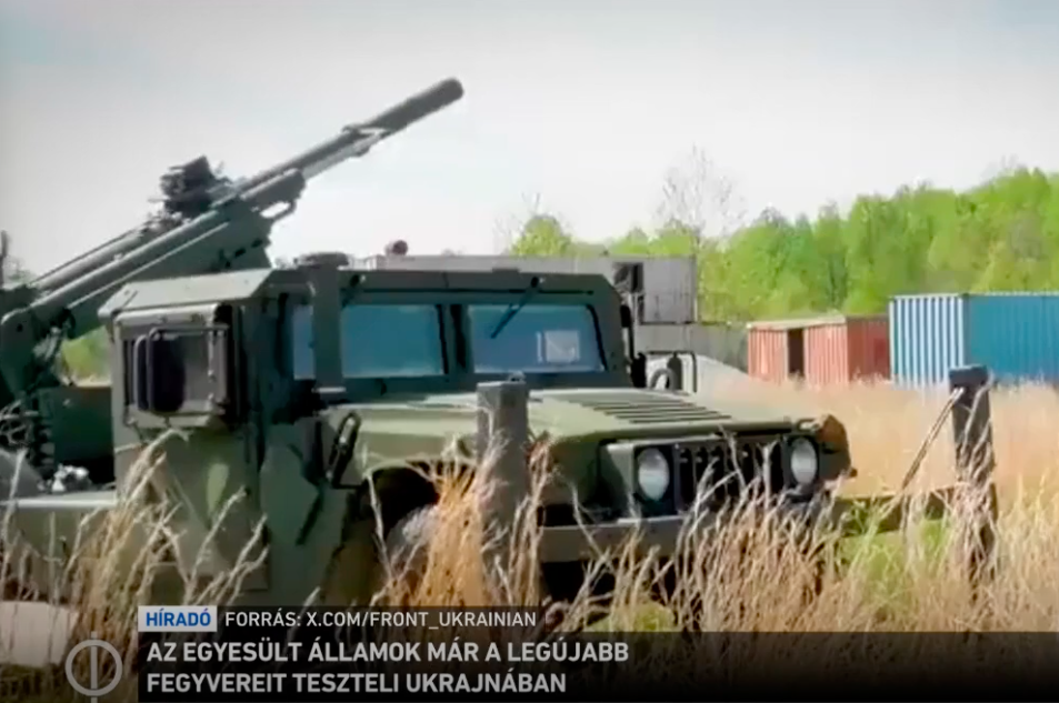 Washington már a legújabb fegyvereit teszteli Ukrajnában