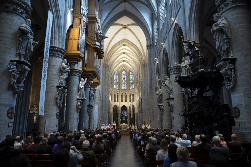 Szentmise Európáért Brüsszelben