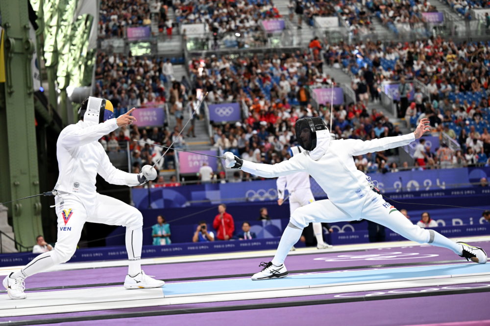 Andrásfi Tibor óriási győzelemmel jutott a legjobb 16 közé párbajtőrben