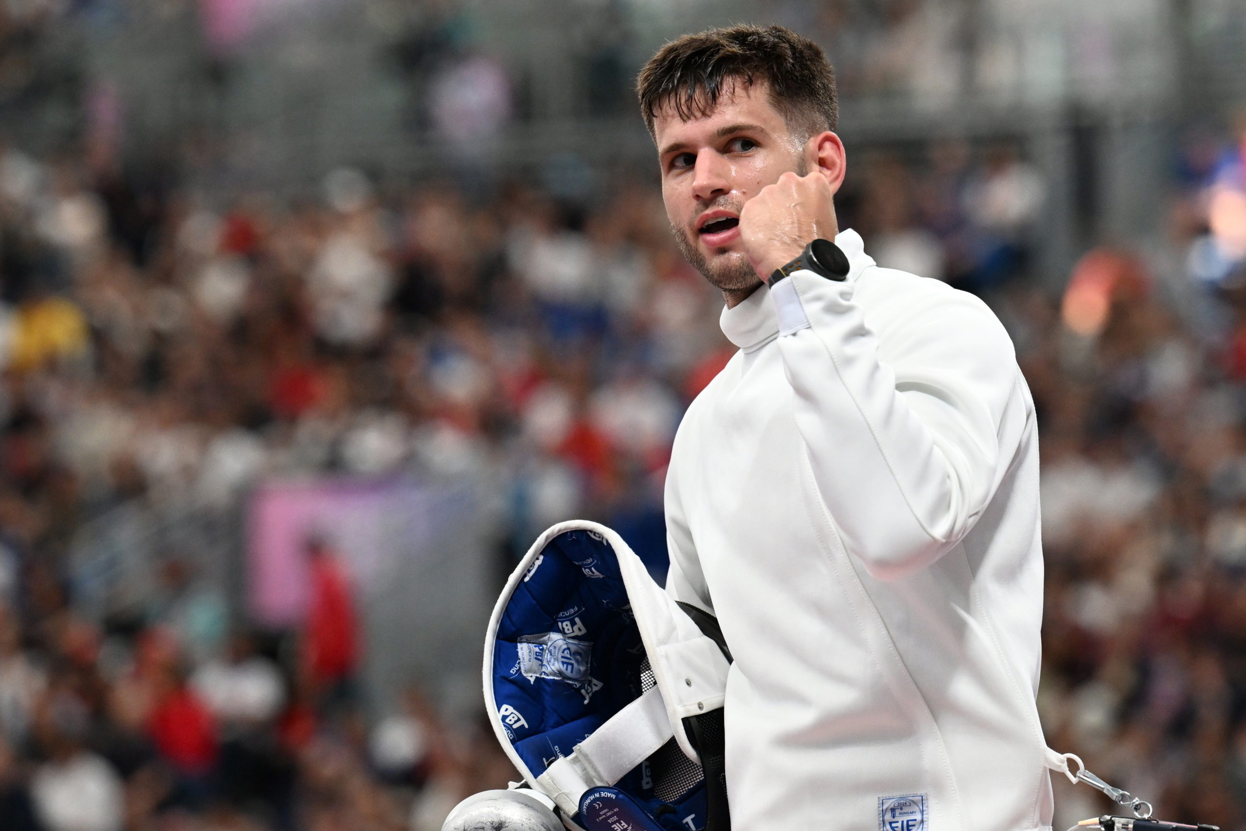 Siklósi Gergely könnyedén vette az első akadályt