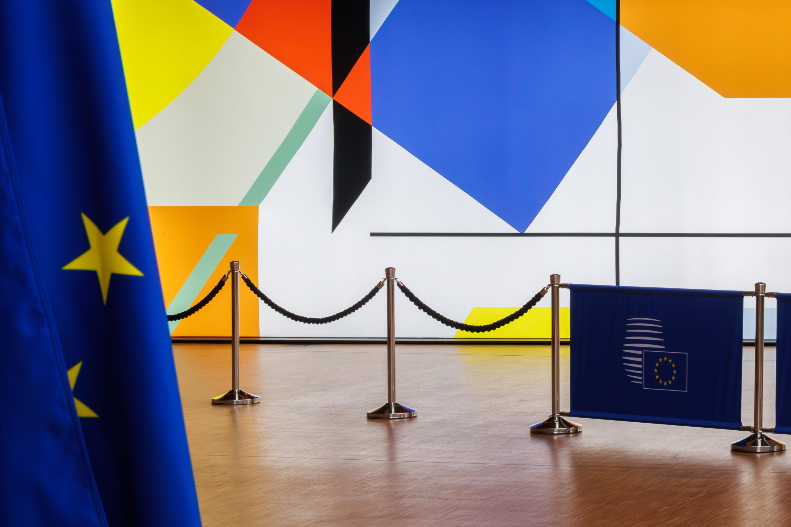 Moholy-Nagy László munkássága előtt tisztelgő grafika Brüsszelben