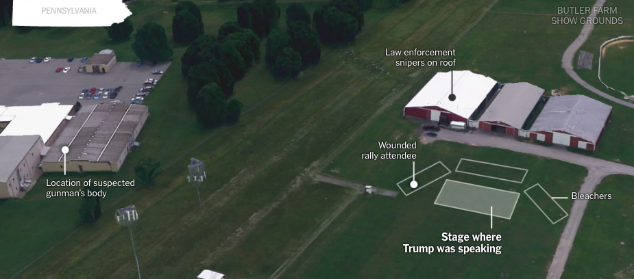 Ilyen távolságból lövöldözött a merénylő