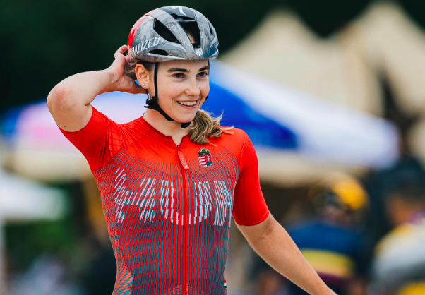 Vas Blanka a tizedik helyet szerezte meg hegyikerékpárban